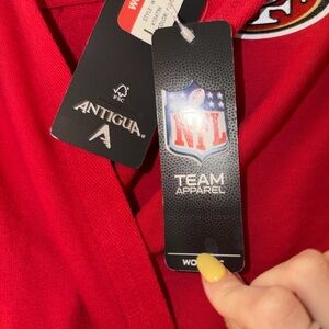 Antigua Women's Red Polo Shirt